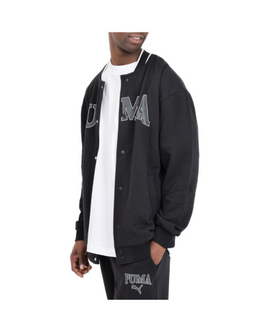 Bluza męska Puma SQUAD TRACK JACKET TR 67897101 Czarna - Sklep online Mastersport