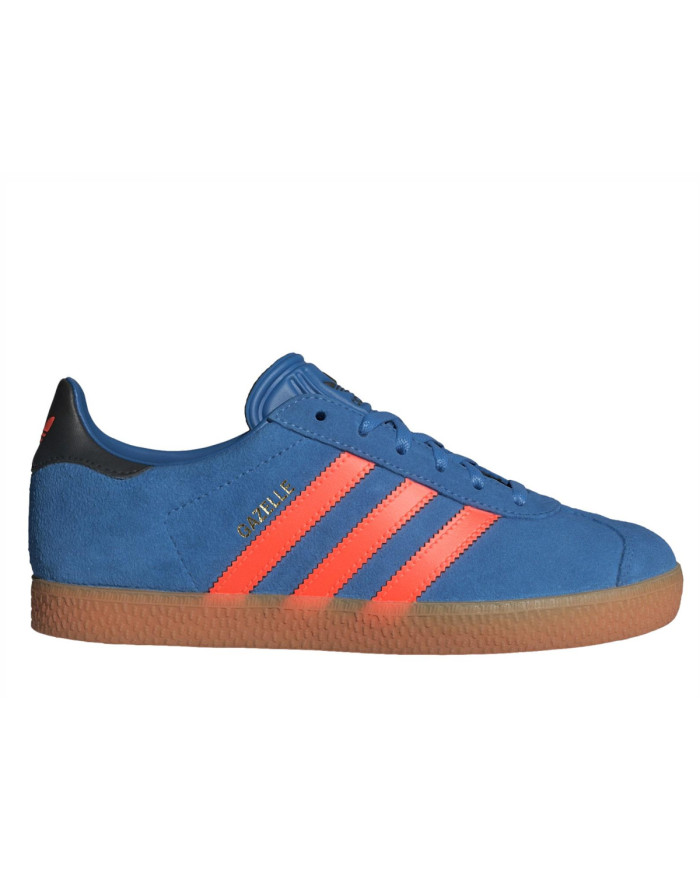 Buty dziecięce adidas Originals GAZELLE J JP7124 Niebieskie - Sklep online Mastersport