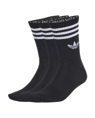 Skarpetki męskie adidas Originals 3S CREW S 3P JV7402 Czarne - Sklep online Mastersport