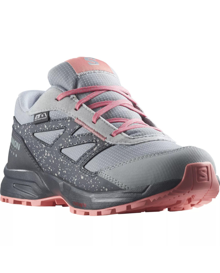Buty dziecięce Salomon OUTWAY CSWP JUNIOR L47282900 Szare - Sklep online Mastersport