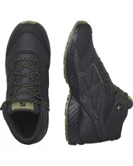 Buty dziecięce Salomon OUTWAY MID CS WP JR L47283500 Czarne - Sklep online Mastersport