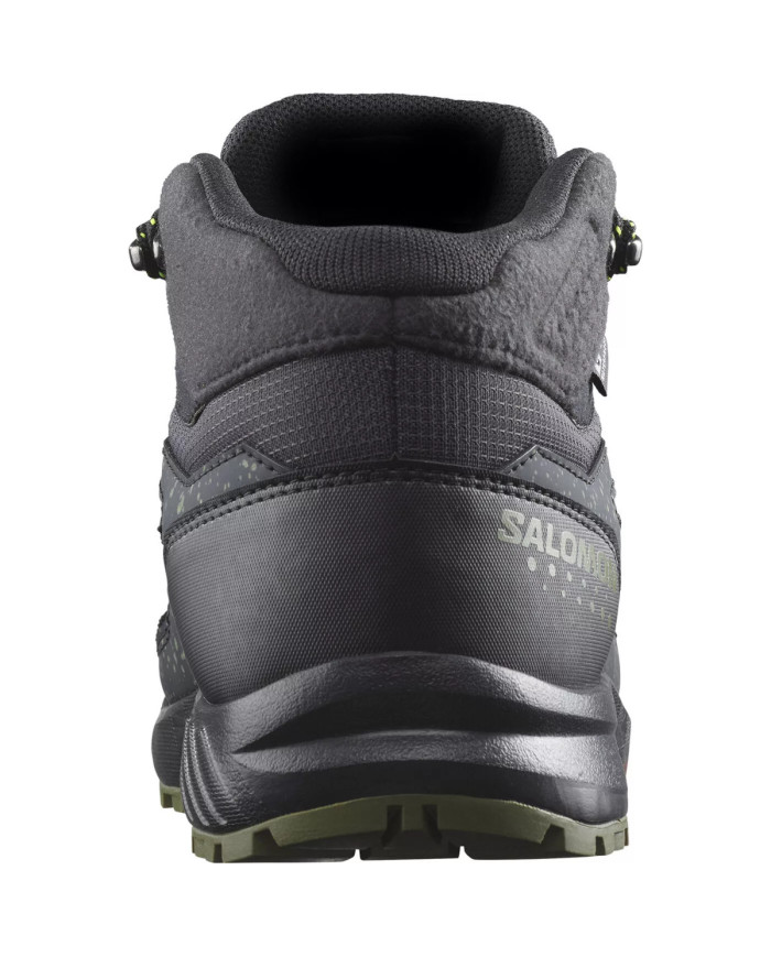 Buty dziecięce Salomon OUTWAY MID CS WP JR L47283500 Czarne - Sklep online Mastersport