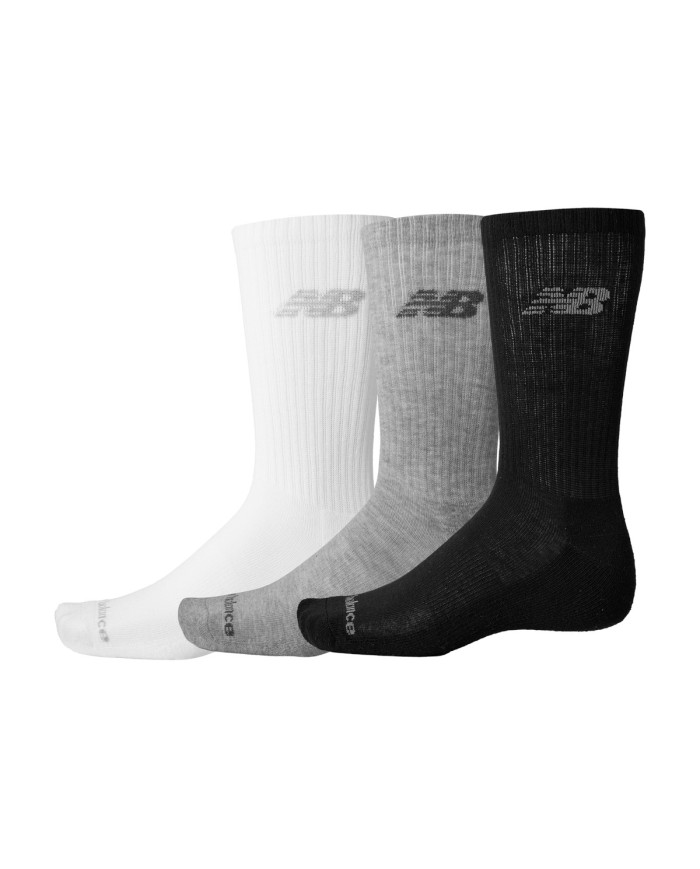 Skarpetki męskie New Balance PERFORMANCE BASIC CREW 3 PACK LAS51423WM Wielokolorowe - Sklep online Mastersport