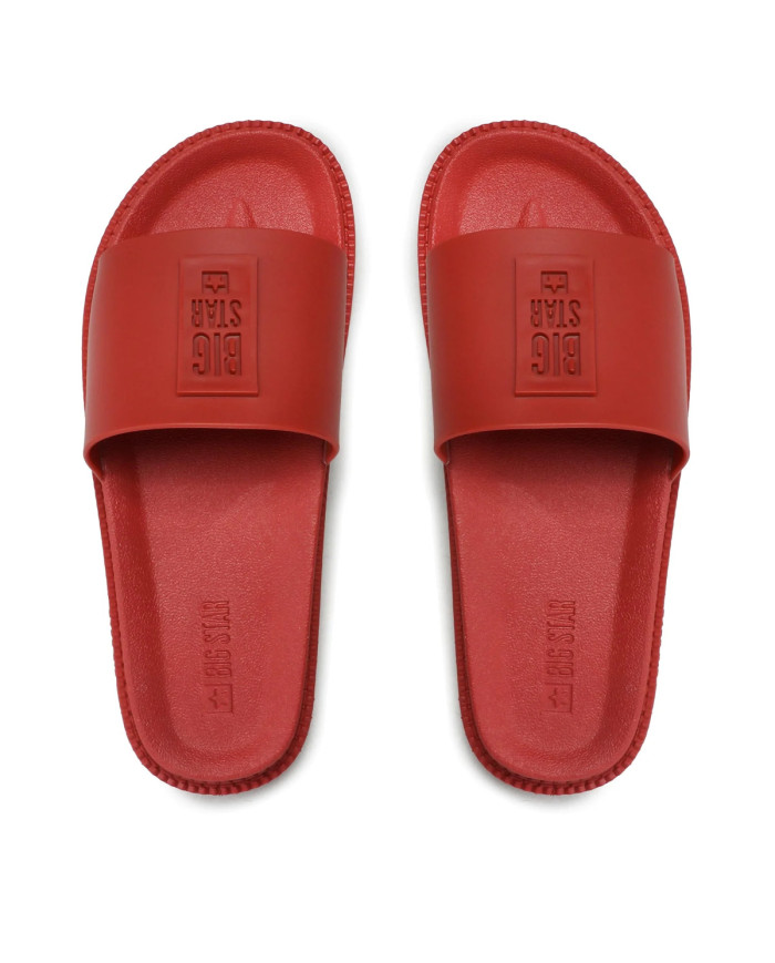Klapki damskie Big Star BIG MAG LL274430 Czerwone - Sklep online Mastersport