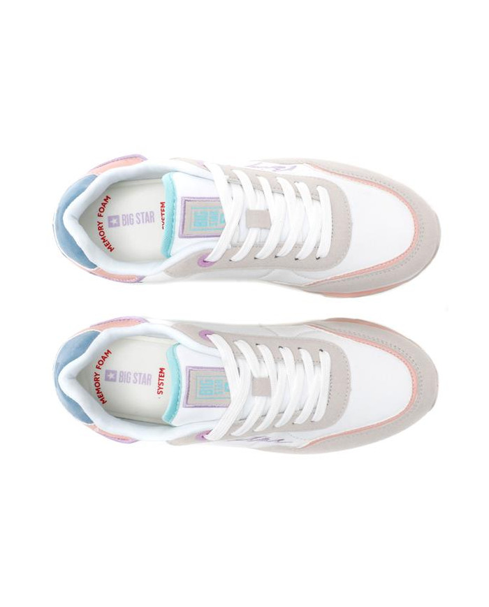 Buty damskie Big Star BIG WELL LL274515 Białe - Sklep online Mastersport