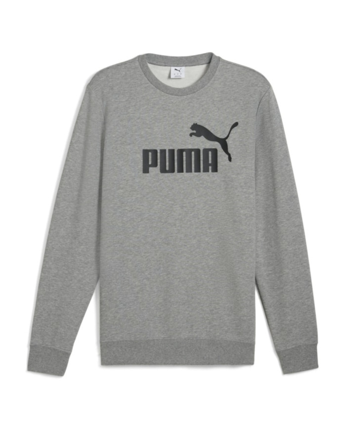 Bluza męska Puma ESS NO.1 LOGO CREW TR 68256003 Szara - Sklep online Mastersport