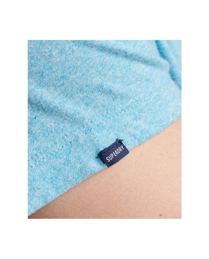 Koszulka męska Superdry VINTAGE LOGO EMB TEE M1011245A5WW Niebieska - Sklep online Mastersport