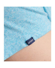 Koszulka męska Superdry VINTAGE LOGO EMB TEE M1011245A5WW Niebieska - Sklep online Mastersport