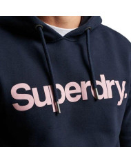 Bluza męska Superdry CL HOOD M2011884A98T Niebieska - Sklep online Mastersport