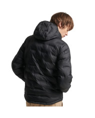 Kurtka męska Superdry SHORT QUILTED PUFFER COAT M5011811A02A Czarna - Sklep online Mastersport