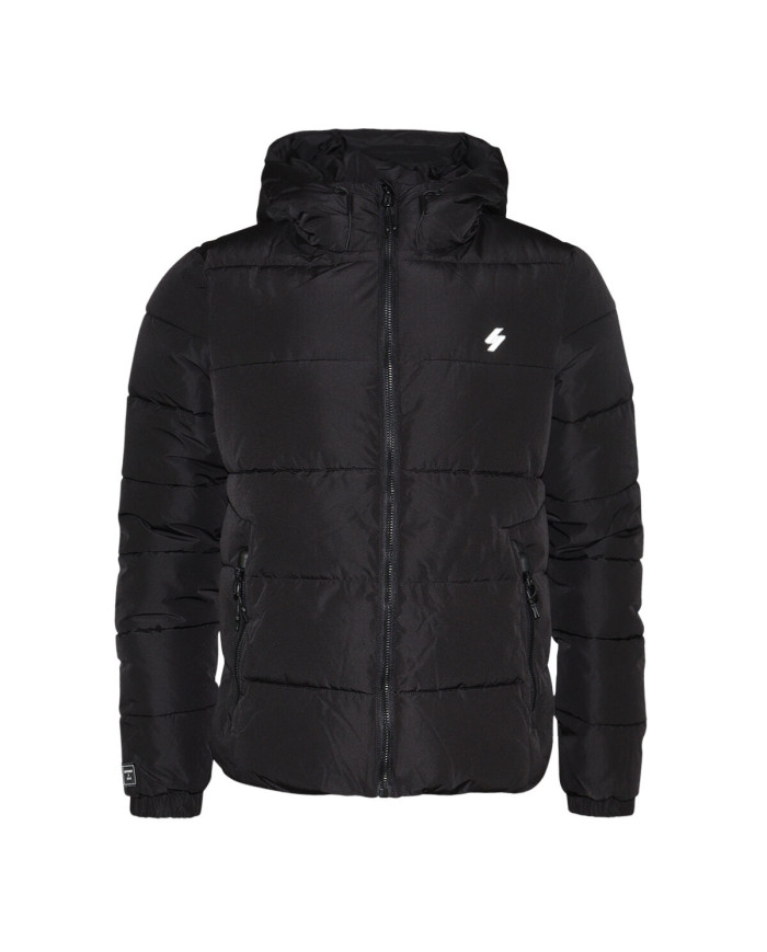 Kurtka męska Superdry HOODED SPORTS PUFFER JACKET M5011827A02A Czerwona - Sklep online Mastersport