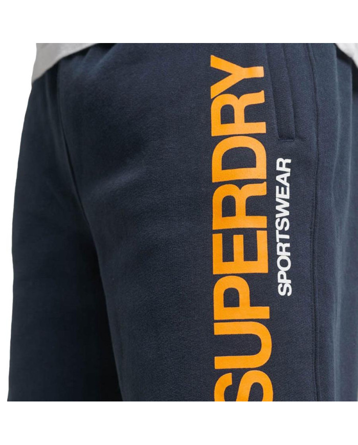 Szorty męskie Superdry CODE SPORTSWEAR LOOSE SHORT M7110392A98T Niebieskie - Sklep online Mastersport