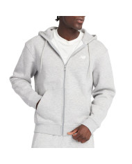 Bluza męska New Balance SPORT CORE BRUSHED FULL ZIP MJ43902AG Szara - Sklep online Mastersport