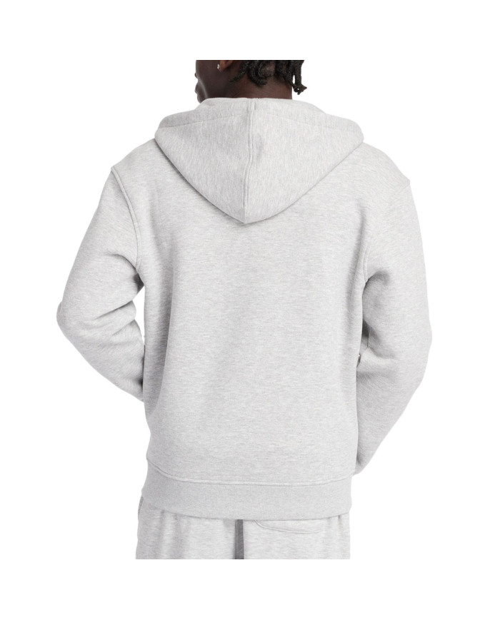 Bluza męska New Balance SPORT CORE BRUSHED FULL ZIP MJ43902AG Szara - Sklep online Mastersport