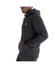 Bluza męska New Balance SPORT CORE BRUSHED FULL ZIP MJ43902BK Czarna - Sklep online Mastersport