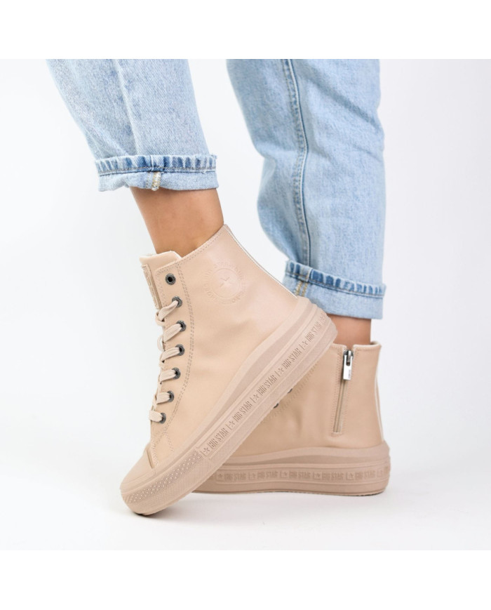 Buty damskie Big Star BIG KIN MM274022 Beżowe - Sklep online Mastersport