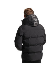 Kurtka męska Superdry HOODED BOXY PUFFER JACKET MS311478A02A Czarna - Sklep online Mastersport