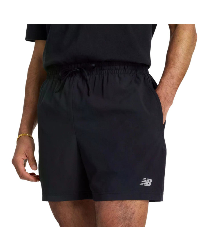 Szorty męskie New Balance SPORT ESSENTIALS SHORT 5" MS41227BK Czarne - Sklep online Mastersport
