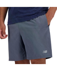 Szorty męskie New Balance SPORT ESSENTIALS SHORT 7" MS41232GT Szare - Sklep online Mastersport