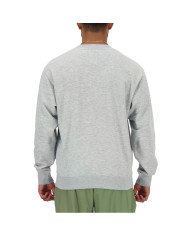 Bluza męska New Balance NEW BALANCE STACKED LOGO FREN AG MT41500AG Szara - Sklep online Mastersport
