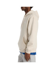 Bluza męska New Balance SPORT ESSENTIALS FLEECE HOODI TWF MT41511TWF Beżowa - Sklep online Mastersport