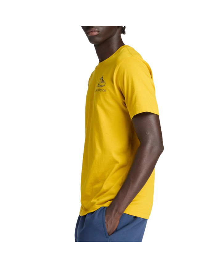 Koszulka męska New Balance LEFT CHEST SHOE SKETCH T-S MT53962BQG Żółta - Sklep online Mastersport