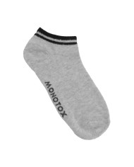Skarpetki męskie Monotox NO-SHOW STRIPES 3 MX11005 Szare - Sklep online Mastersport