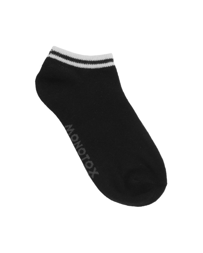 Skarpetki męskie Monotox NO-SHOW STRIPES 6 MX11008 Szare - Sklep online Mastersport