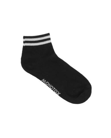 Skarpetki męskie Monotox ANKLE STRIPES 3 MX11011 Czarne - Sklep online Mastersport