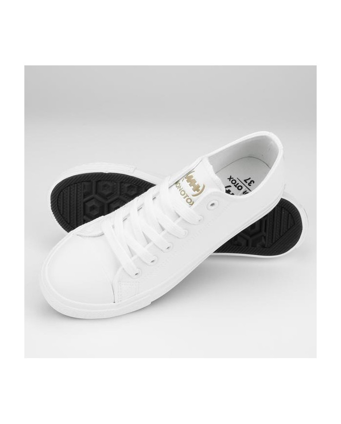 Buty damskie Monotox NORRIS LOW 2 MX22011 Białe - Sklep online Mastersport