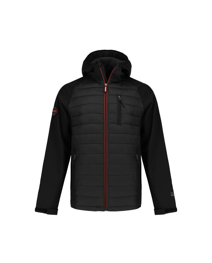 Kurtka męska Monotox HYBRIDO MX22029 Czarna - Sklep online Mastersport