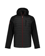 Kurtka męska Monotox HYBRIDO MX22029 Czarna - Sklep online Mastersport