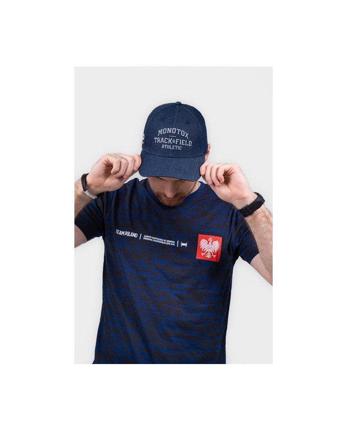 Czapka Monotox TRACK CAP MX22034 Niebieska - Sklep online Mastersport