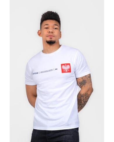 Koszulka męska Monotox TP MINI EAGLE WHITE MX22050 Biała - Sklep online Mastersport