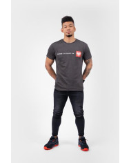 Koszulka męska Monotox TP MINI EAGLE GRAPH MELANGE MX22051 Szara - Sklep online Mastersport