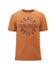 Koszulka męska Monotox TRACK&FIELD PAPRIKA MX22080 Pomarańczowa - Sklep online Mastersport