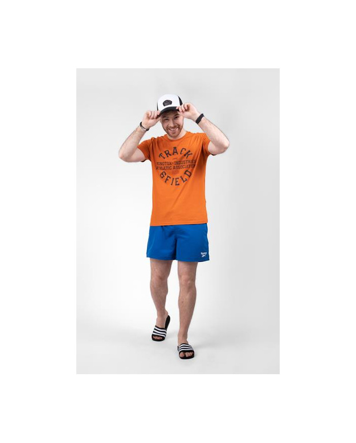 Koszulka męska Monotox TRACK&FIELD PAPRIKA MX22080 Pomarańczowa - Sklep online Mastersport