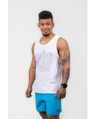 Koszulka męska Monotox TP EAGLE MX22086 Biała - Sklep online Mastersport