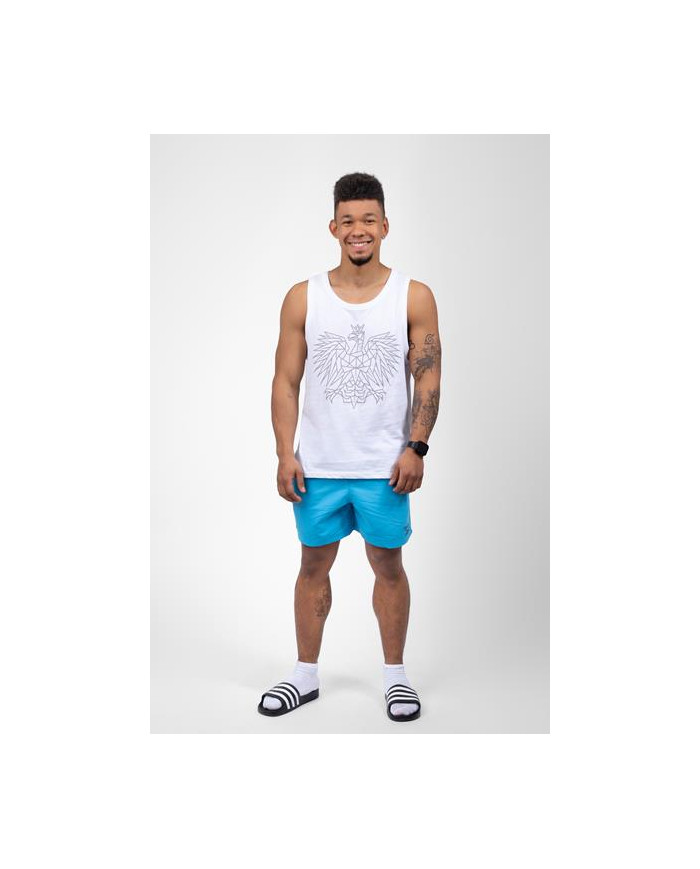 Koszulka męska Monotox TP EAGLE MX22086 Biała - Sklep online Mastersport