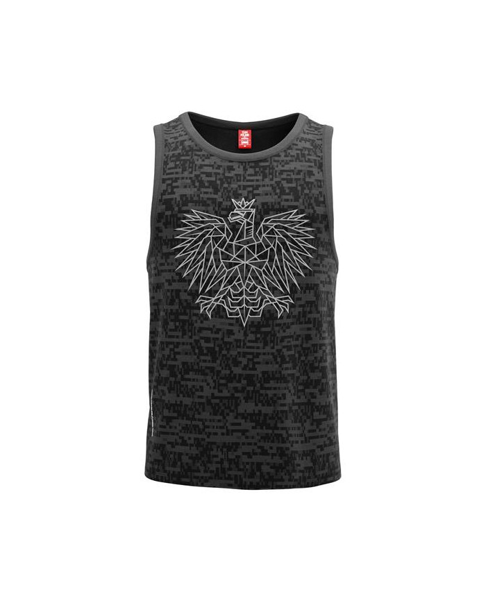 Koszulka męska Monotox TP EAGLE CAMO MX22087 Szara - Sklep online Mastersport