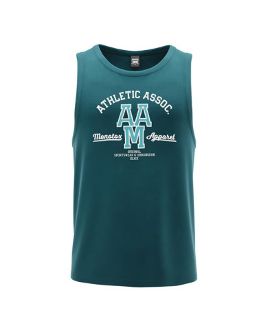 Koszulka męska Monotox MONOTOX TOP MONO-M-TK-04-22M MX22089 Niebieska - Sklep online Mastersport