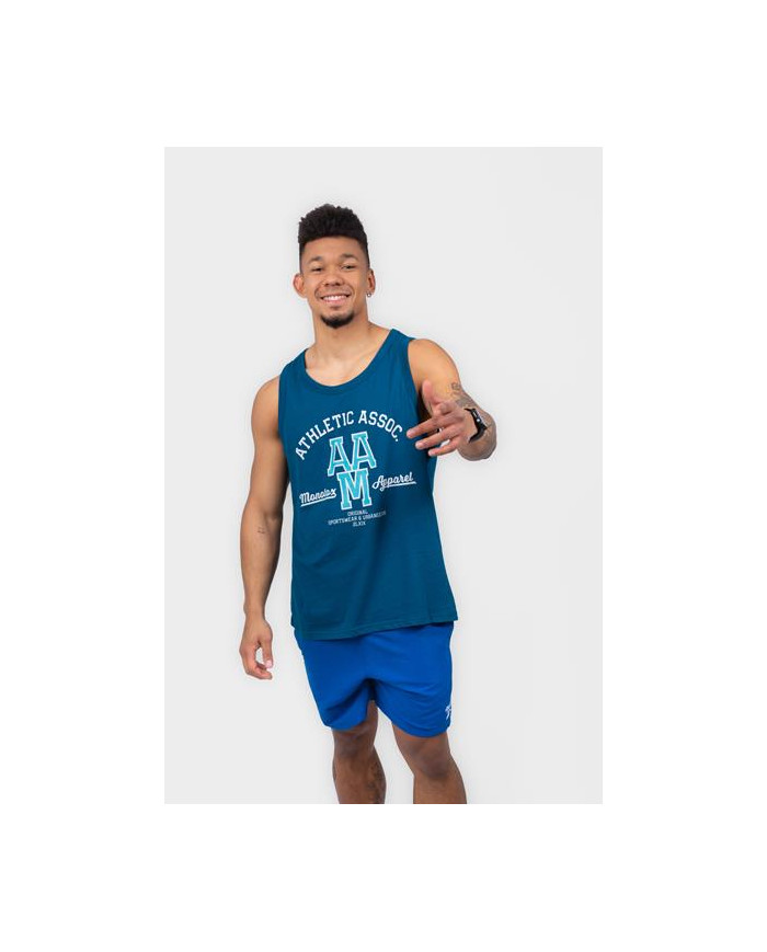 Koszulka męska Monotox MONOTOX TOP MONO-M-TK-04-22M MX22089 Niebieska - Sklep online Mastersport