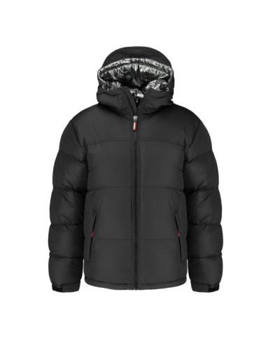 Kurtka męska Monotox PUFFER H BLACK MX22122 Czarna - Sklep online Mastersport