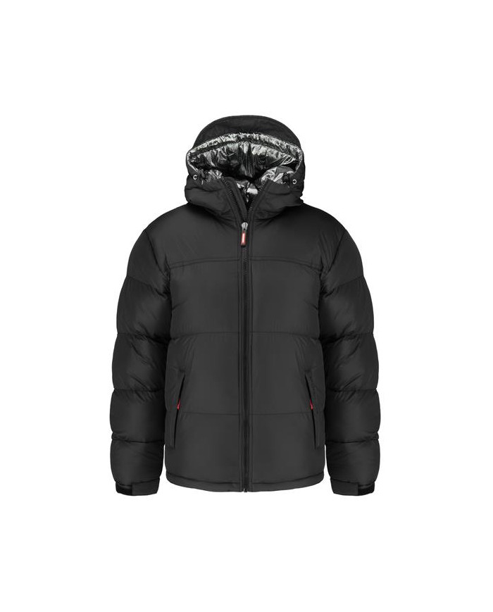 Kurtka męska Monotox PUFFER H BLACK MX22122 Czarna - Sklep online Mastersport