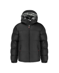 Kurtka męska Monotox PUFFER H BLACK MX22122 Czarna - Sklep online Mastersport