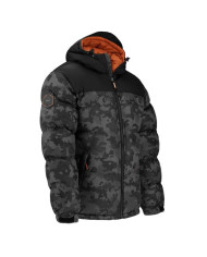 Kurtka męska Monotox PUFFER H BLACK CAMO MX22123 Szara - Sklep online Mastersport