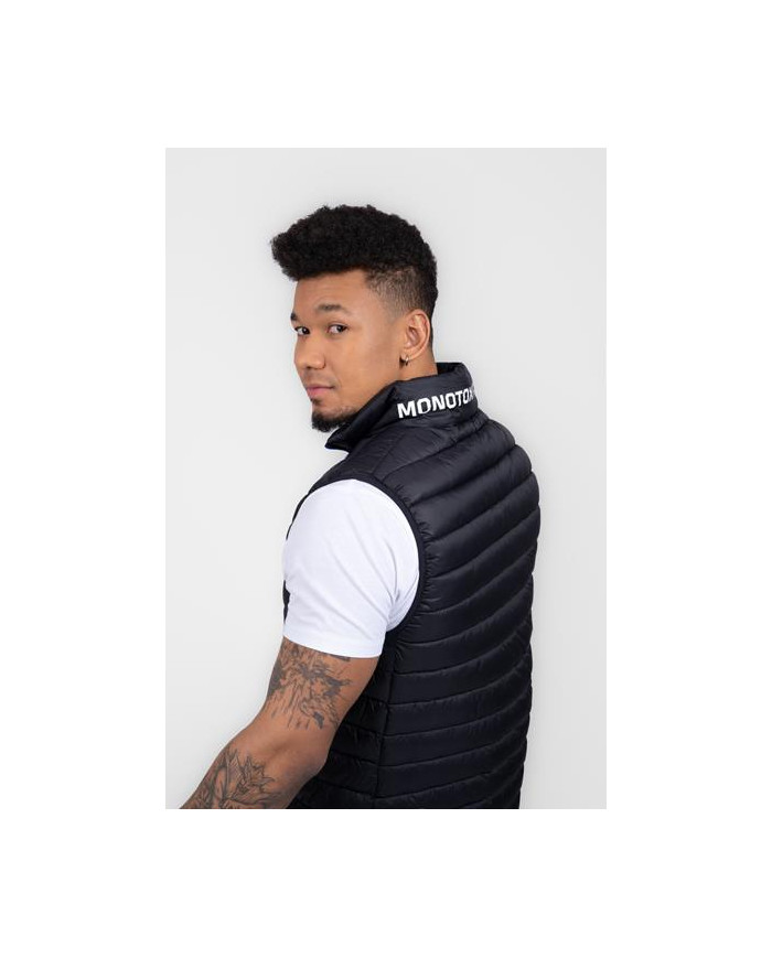 Kamizelka męska Monotox INSULATOR VR BLACK MX22132 Czarna - Sklep online Mastersport