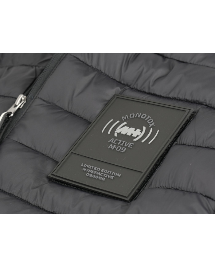Kurtka męska Monotox INSULATOR BLACK / BLACK MX23069 Czarna - Sklep online Mastersport