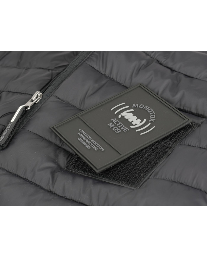 Kurtka męska Monotox INSULATOR BLACK / BLACK MX23069 Czarna - Sklep online Mastersport
