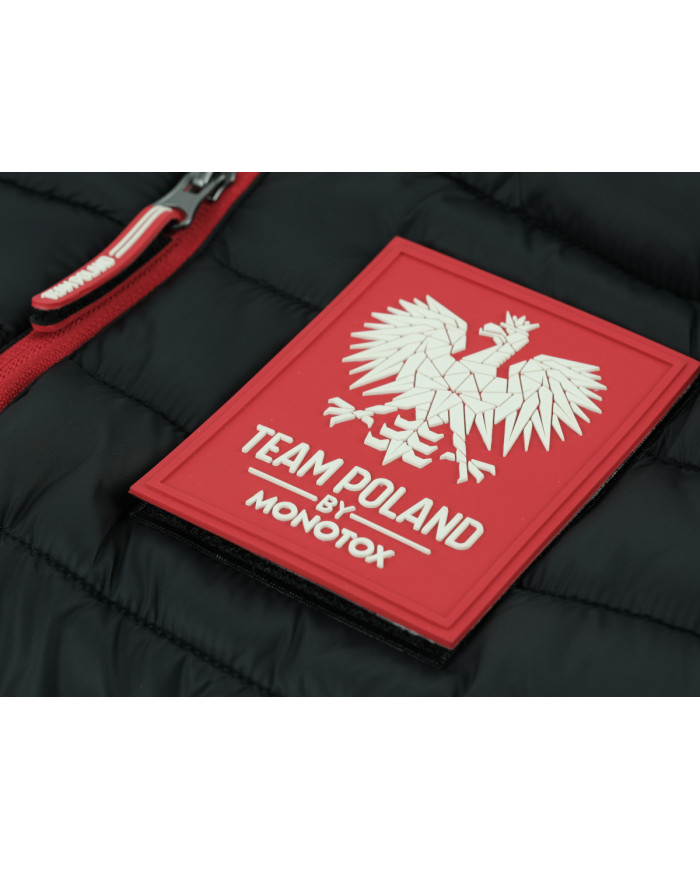 Kurtka męska Monotox INSULATOR BLACK / RED MX23070 Czarna - Sklep online Mastersport